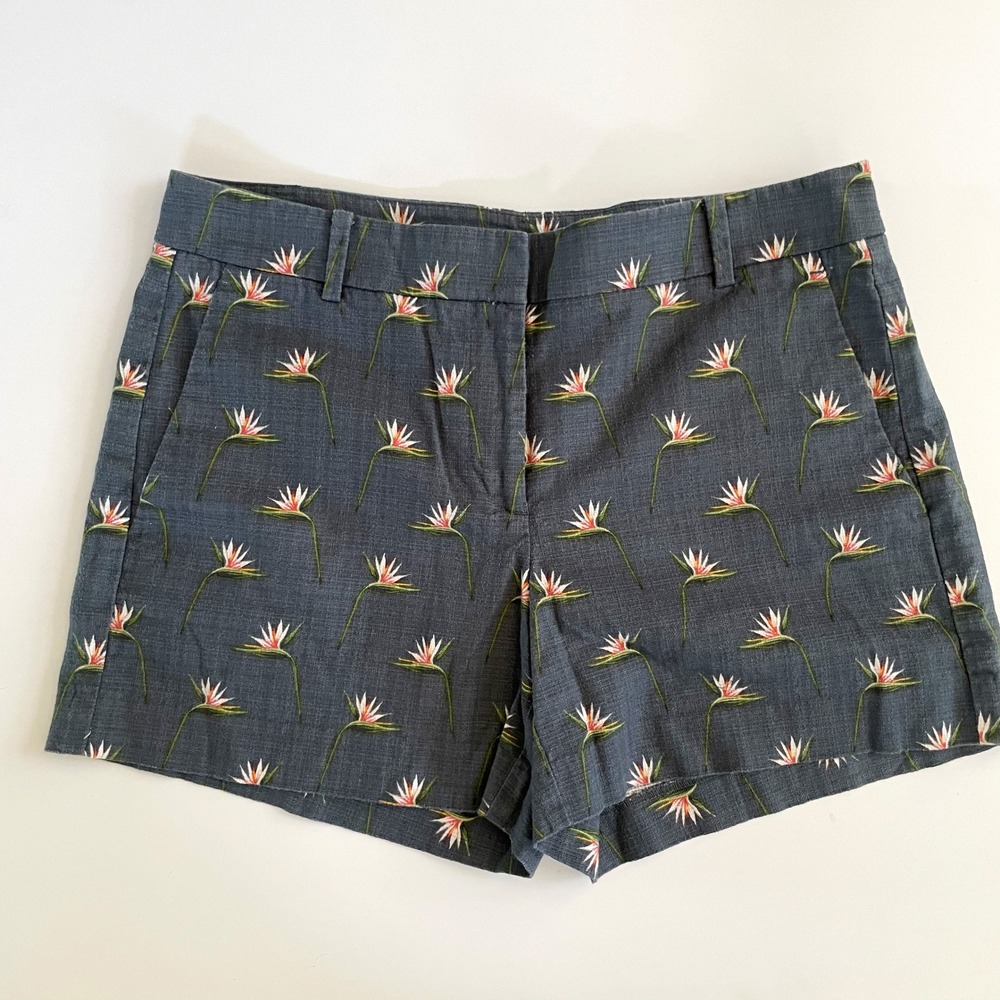 Ann Taylor Devin Fit Shorts Sz 2 Preppy‎ Tropical Resortwear Coastal Floral